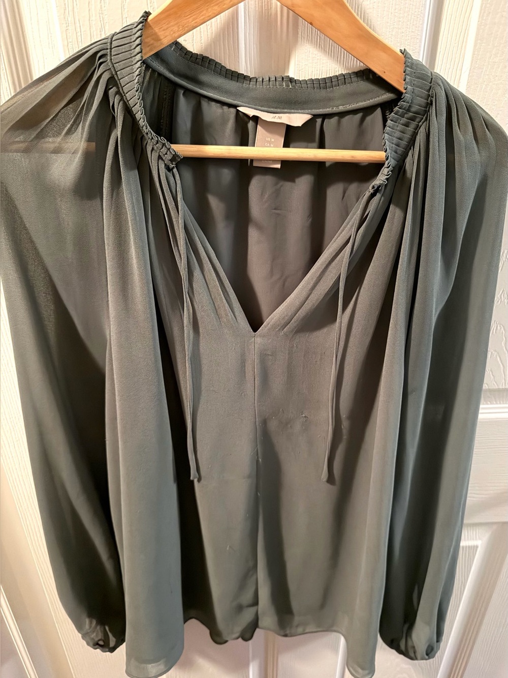 Women’s Sheer Long-Sleeve Top